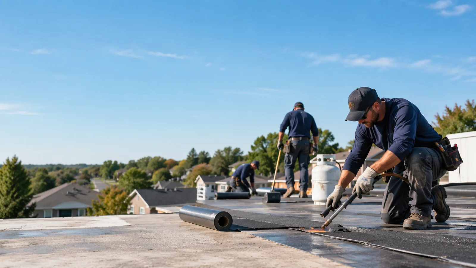 Flat Roof Leak Repair providers in Briggs, TX